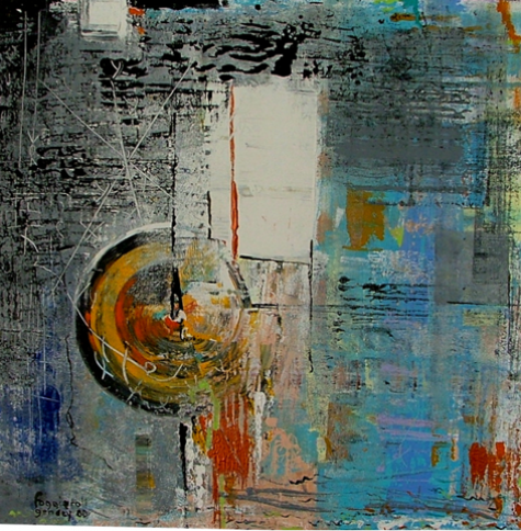 AURORE BOREALE 80 X 80