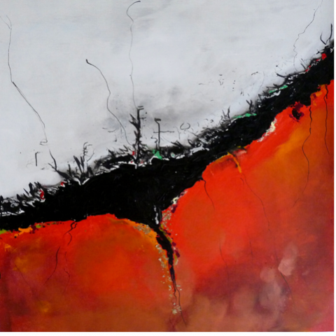 ROUGE DESIR 100 X 100