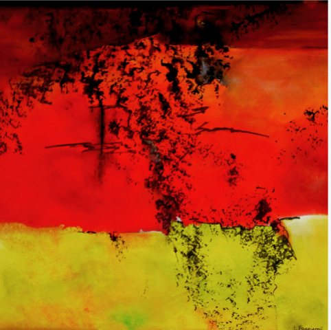 SENTEURS DES CERISIERS 100 X 100